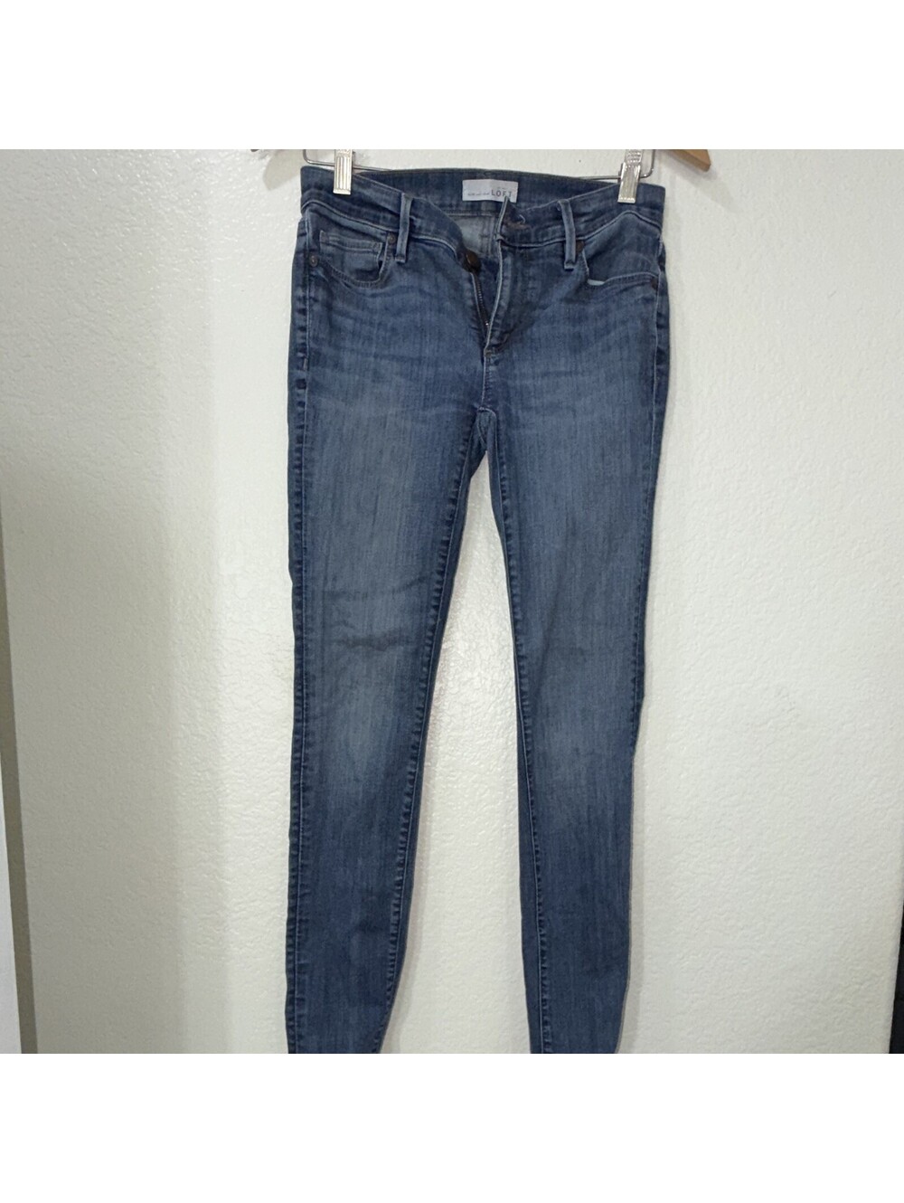 Ann Taylor Loft Women's Skinny Blue Jeans Size 2/26 Modern Skinny